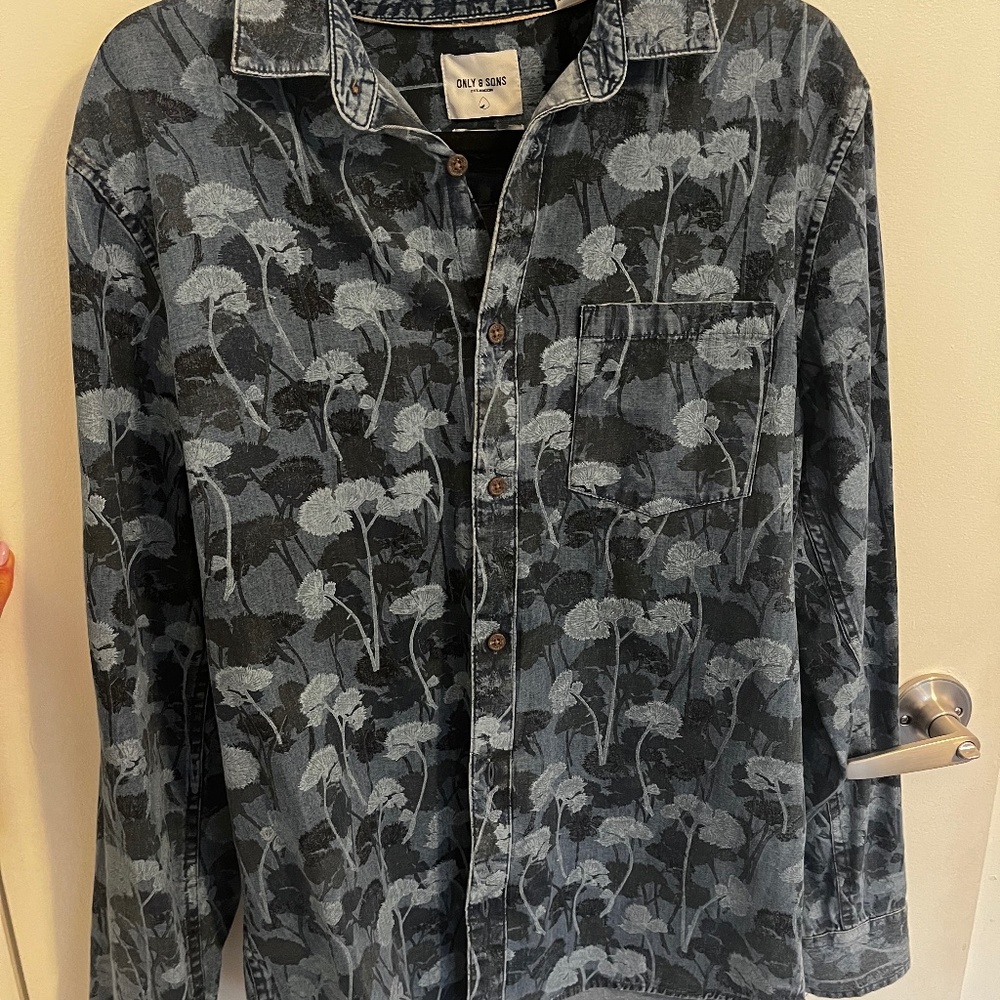 Floral dress shirt